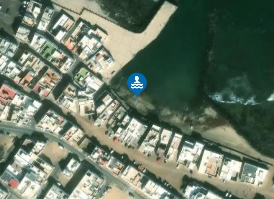 Satellite image of PLAYA CALETA (LA) (CALETA DE FAMARA) PM1