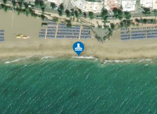 Satellite image of PLAYA GRANDE (BLANCA) PM1