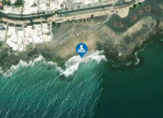 Satellite image of PLAYA BARRANQUILLO PM1