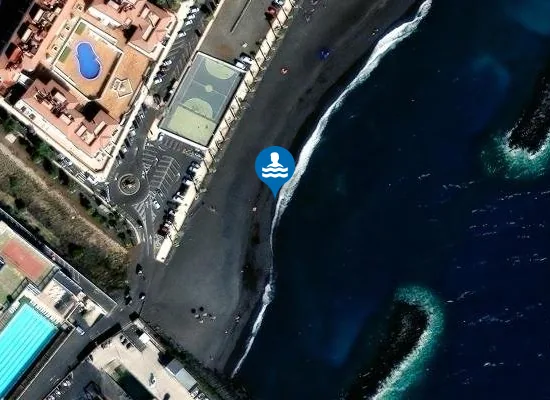 Satellite image of PLAYA CABEZO (EL)-PASEO DE LAS PALMERAS PM1