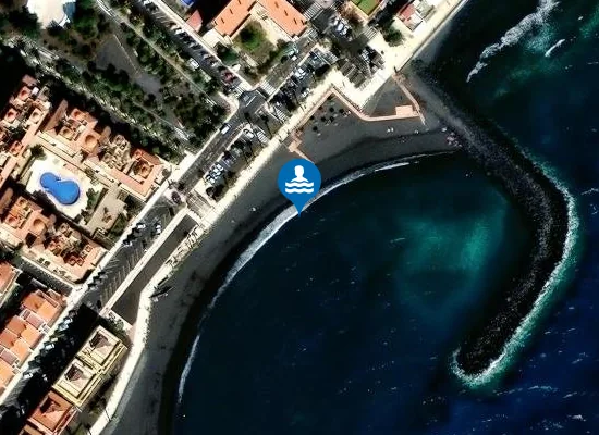 Satellite image of PLAYA CABEZO (EL)-PASEO DE LAS PALMERAS PM4