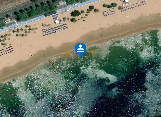 Satellite image of PLAYA TERESITAS (LAS) PM2