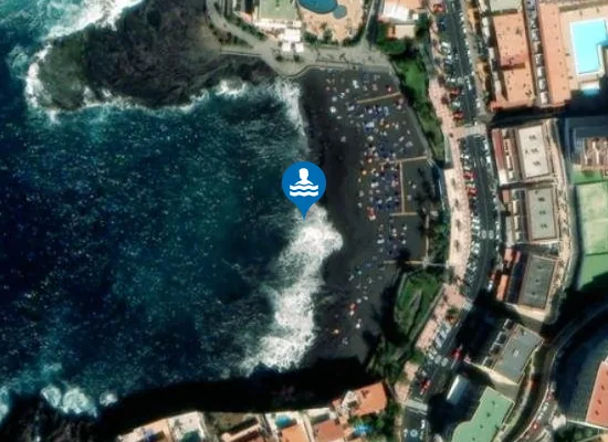 Satellite image of PLAYA ARENA (LA) PM1