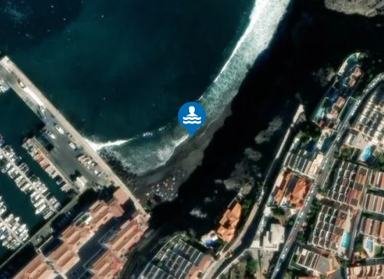 Satellite image of PLAYA GUIOS-LOS GIGANTES (ARGEL) PM3