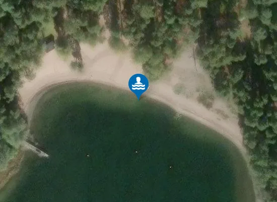 Satellite image of ISO KALLAHTI