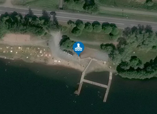 Satellite image of KAUKAJARVI UIMALA