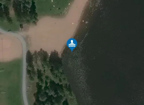 Satellite image of ARO