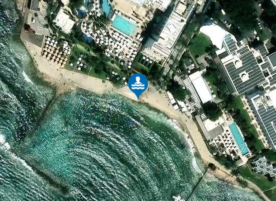 Satellite image of ALYKES