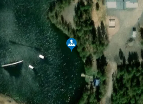 Satellite image of TANELINLAMPI