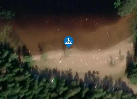 Satellite image of VENNAN UIMARANTA HAUKKAJARVI