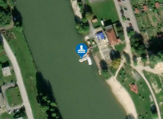 Satellite image of MEAUX - PLAGE DU CHEMIN DES PATIS