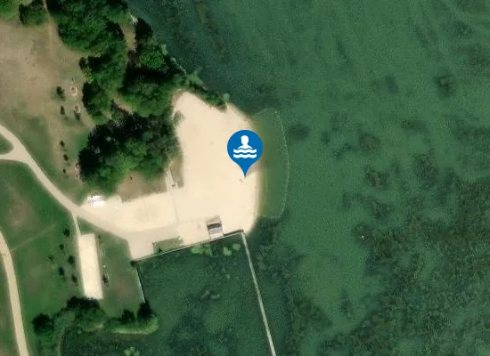 Satellite image of LAC D'AURON