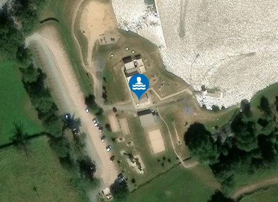 Satellite image of PLAN D'EAU LIGNY