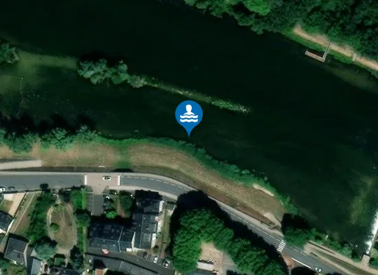 Satellite image of BLERE PLAGE