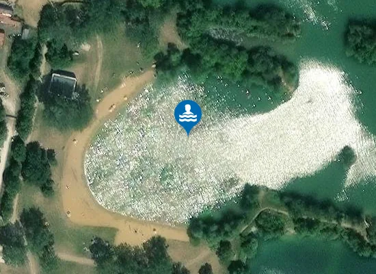 Satellite image of LES PIECES DE LA PLAINE BASSIN No4