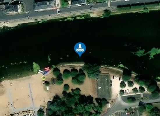 Satellite image of PARC-PLAGE MONTRICHARD
