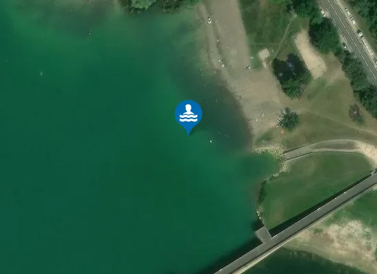 Satellite image of GROSBOIS-CONTRE RESERVOIR