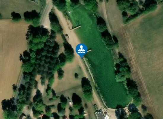 Satellite image of RUISSEAU DES BRUYERES (VERS CAMPING)