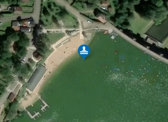 Satellite image of LAC DE PONT