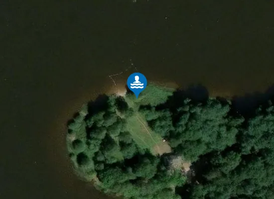 Satellite image of LAC DE ST-AGNAN