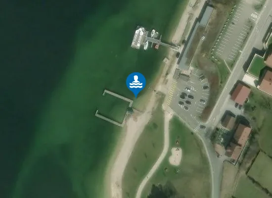 Satellite image of PLAGE DES LANDES