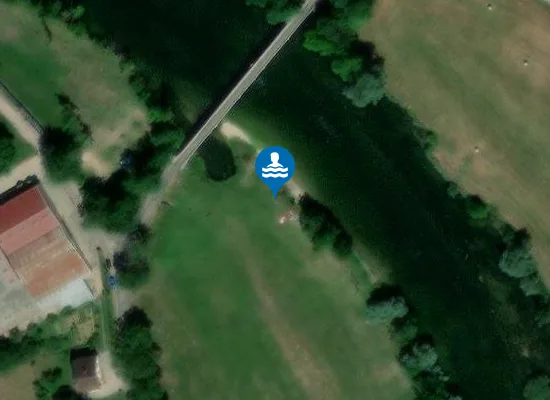 Satellite image of LA LOUE AU PONT DE CHAMPAGNE - LOUE