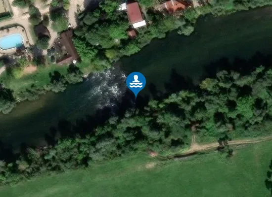 Satellite image of LA LOUE AU PONT D'OUNANS