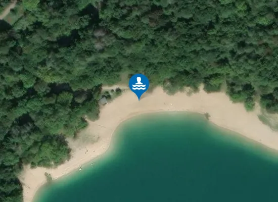 Satellite image of SURCHAUFFANT - LAC DE VOUGLANS