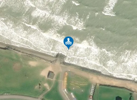 Satellite image of PLAGE DU VILLAGE DE VACANCES