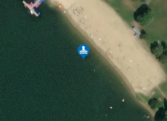 Satellite image of LAC DE PONT-L'EVEQUE