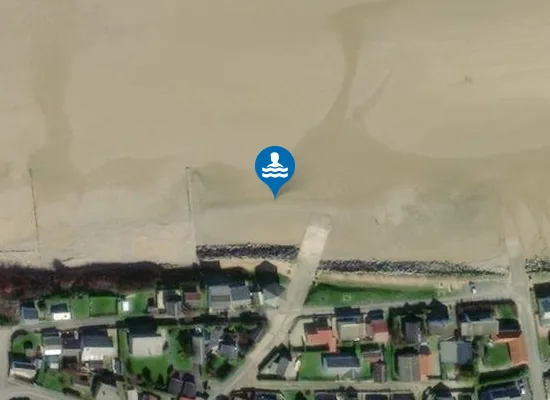 Satellite image of LA FONTAINE ST COME