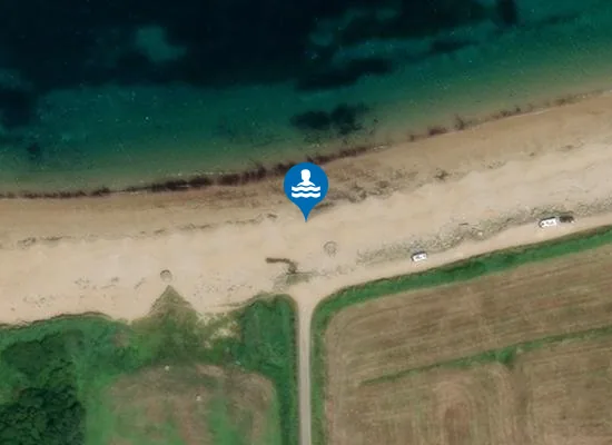 Satellite image of OMONVILLE-LA-PETITE Anse Saint Martin