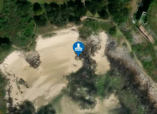 Satellite image of ILES DE CHAUSEY - PORT-MARIE