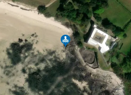 Satellite image of ILES DE CHAUSEY - PORT HOMARD