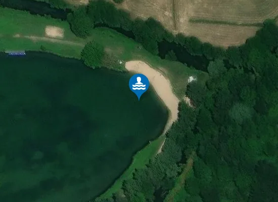 Satellite image of BONNEVILLE SUR ITON ETANG DE LA NOE