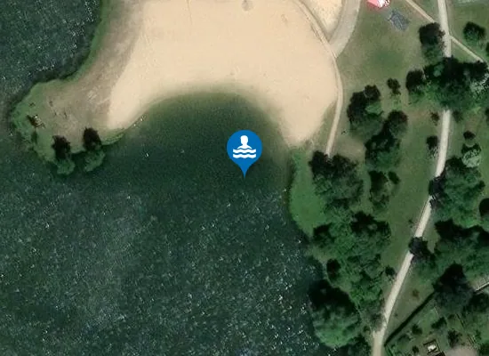 Satellite image of BRIONNE BAIGNADE MUNICIPALE