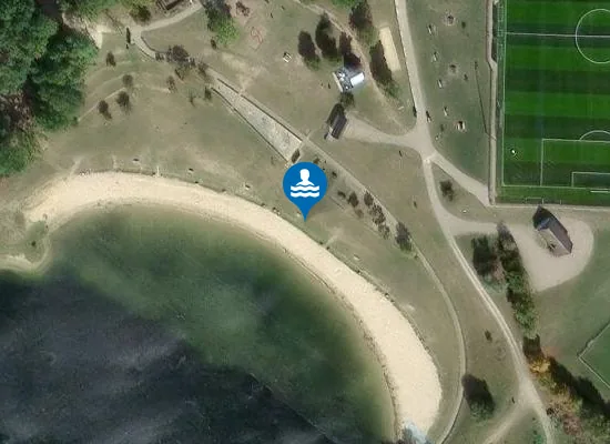 Satellite image of BASE DE LOISIRS MESNIL SS JUMIEGES