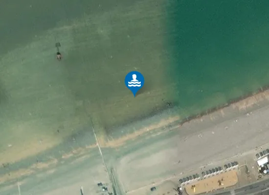 Satellite image of QUIBERVILLE-PLAGE