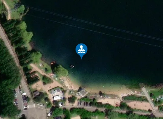 Satellite image of BASE DE LOISIRS TOURVILLE LA RIVIERE BEDANNE