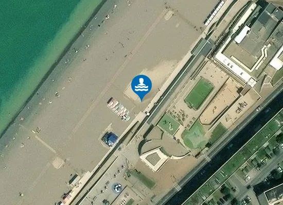 Satellite image of LE TREPORT-PLAGE