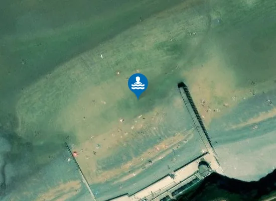 Satellite image of VEULES-PLAGE