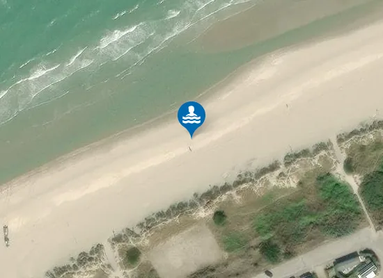 Satellite image of LE PERROQUET - BRAY-DUNES