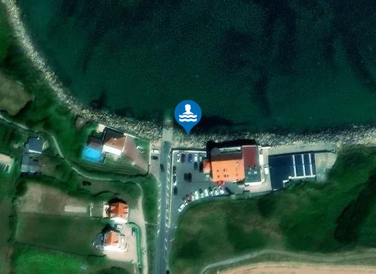 Satellite image of AUDINGHEN CENTRE PLAGE