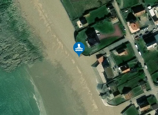 Satellite image of AUDRESSELLES CENTRE PLAGE