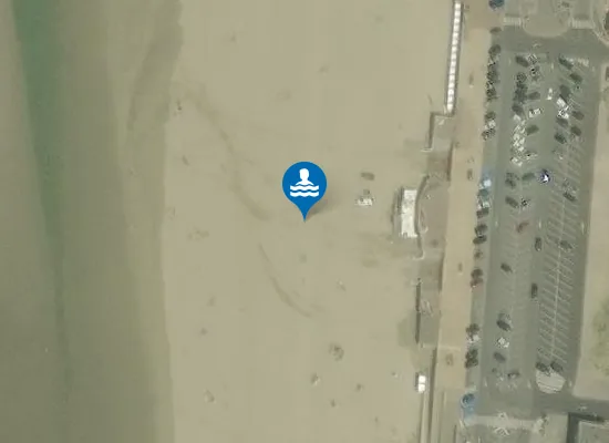 Satellite image of CUCQ STELLA- PLAGE