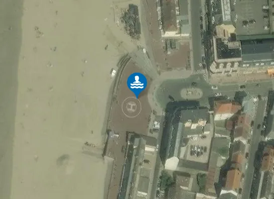 Satellite image of PLAGE SURVEILLEE DE FORT-MAHON