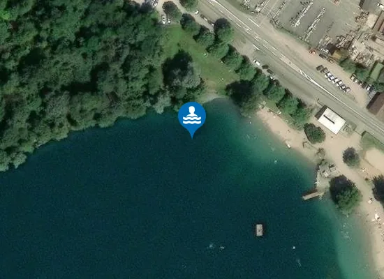 Satellite image of BAIGNADE MUNICIPALE BENFELD