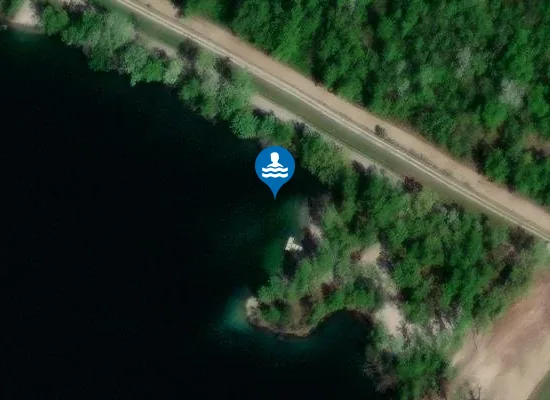 Satellite image of BAIGNADE GRAVIERE PAPPELKOPF