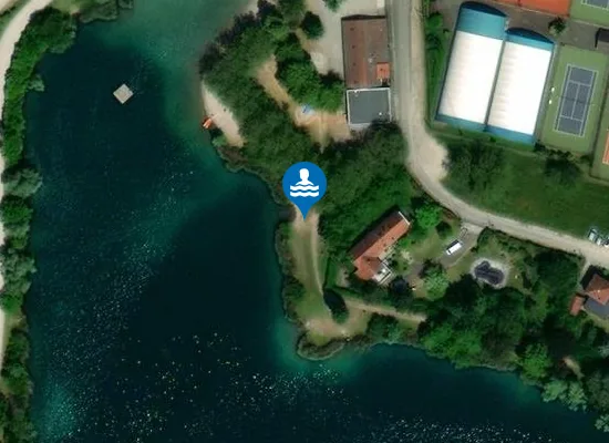 Satellite image of ZONE DE LOISIRS GAMBSHEIM