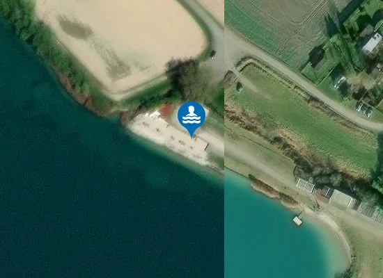 Satellite image of BAIGNADE MUNICIPALE LES MOUETTES LAUTERBOURG